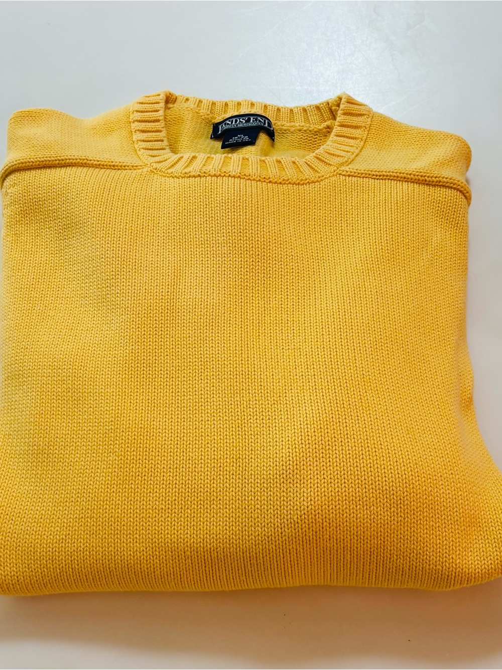 Lands' End Women's Classic Crewneck Sweater (like new!)